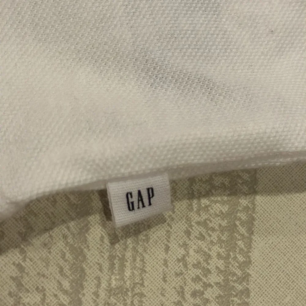 Gap Boys White Short-sleeve Collared Shirt, Size XXL